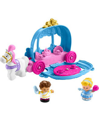Disney Princess Cinderella's Dancing Carriage by Little People Set - Macy's | Macy's