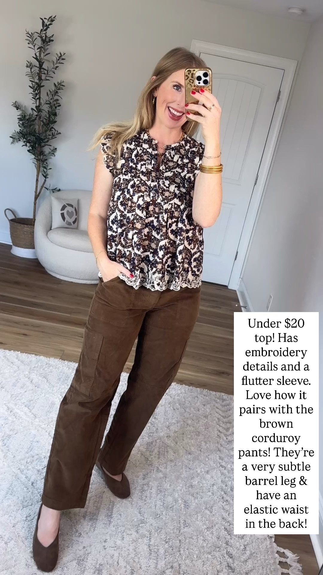 Walmart try on, Walmart style, Walmart fashion, scenario, corduroy pants

#LTKootd