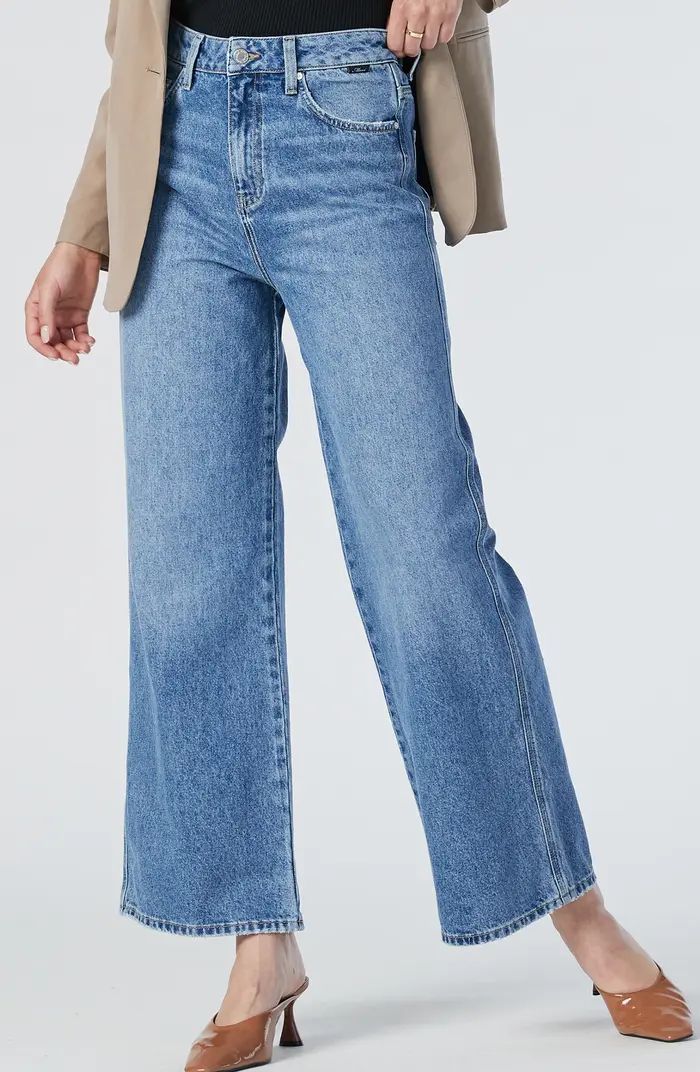 Miami High Waist Ankle Wide Leg Jeans | Nordstrom Rack