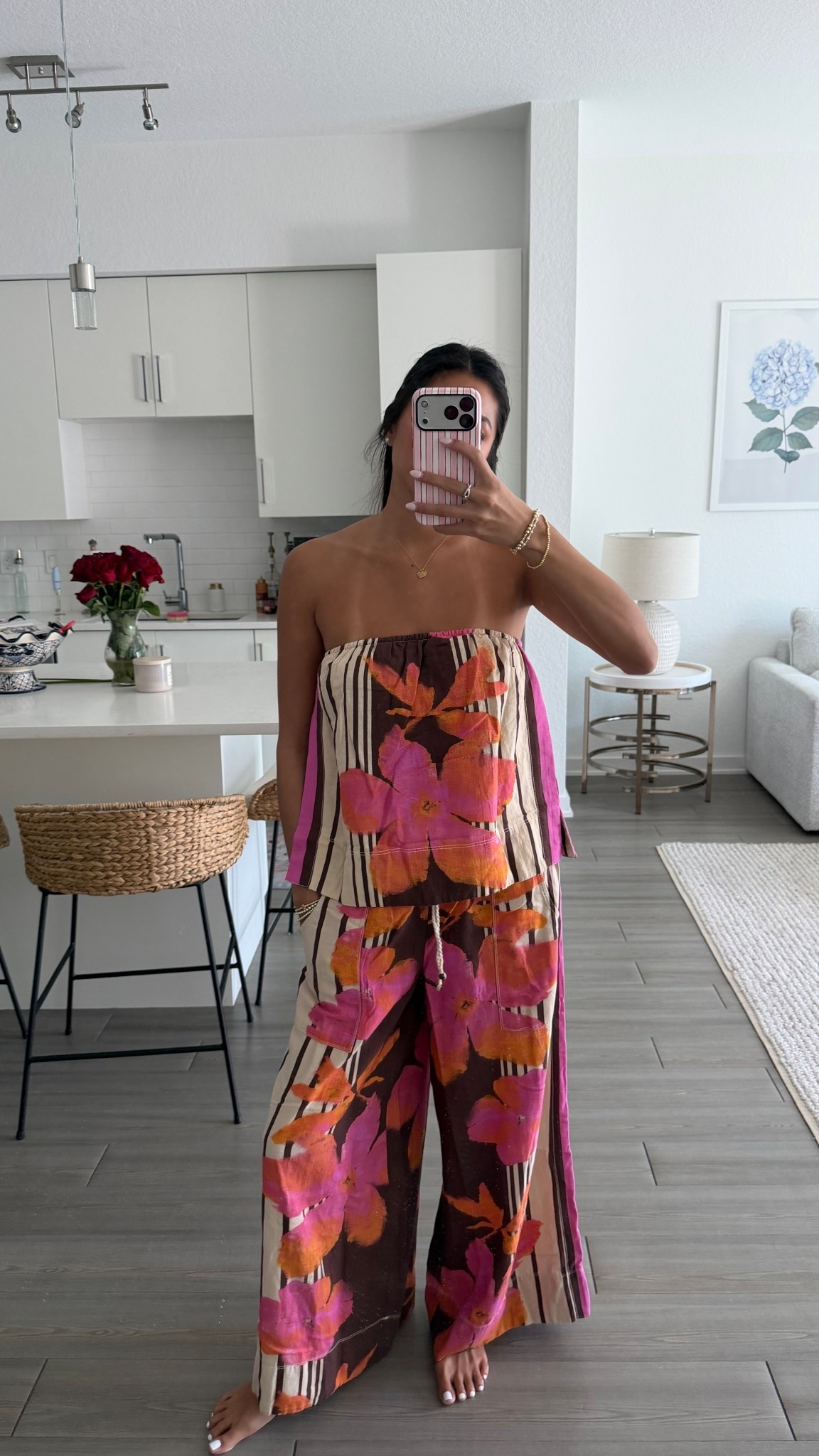 the most tropical matching set🌺