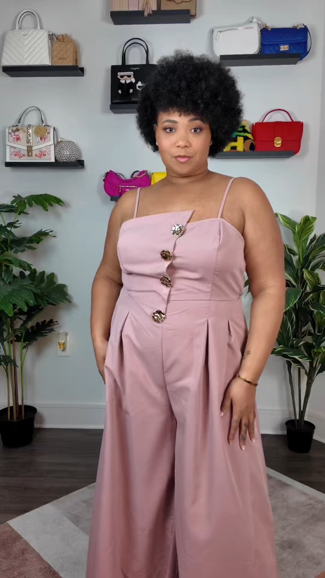 Elegant Jumpsuit with Wide Leg Fit 💕

#LTKPlusSize #LTKValentine