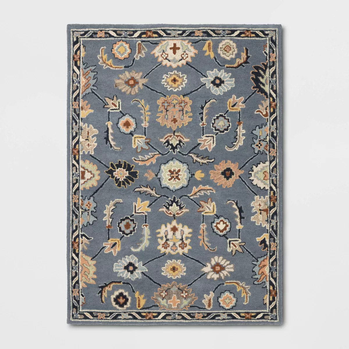 5'x7' Handtufted Persian Area Rug Blue - Threshold™ | Target