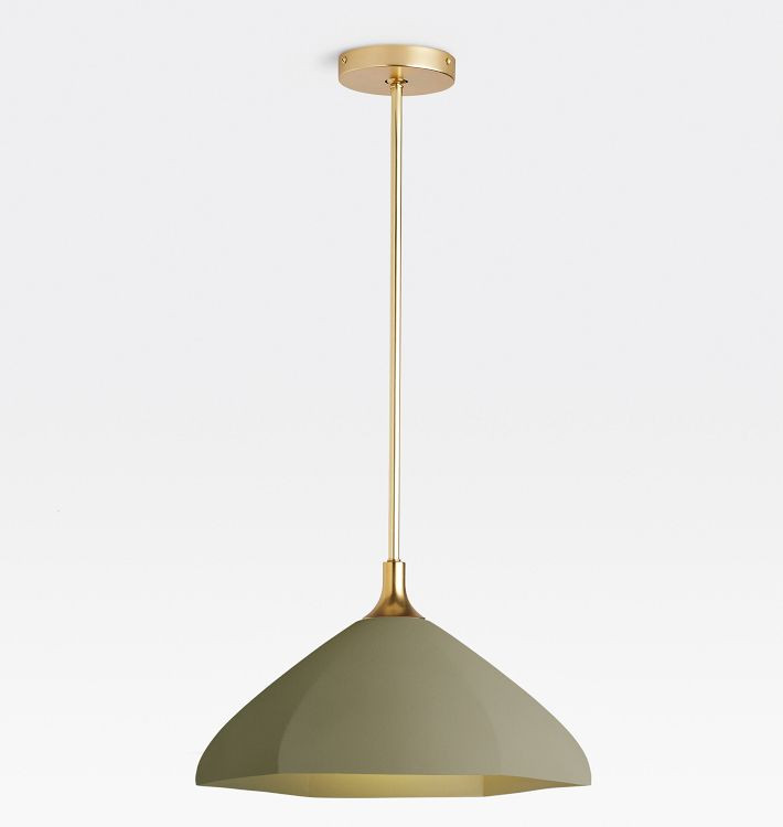 Poplar Pendant, Metal Shade | Rejuvenation