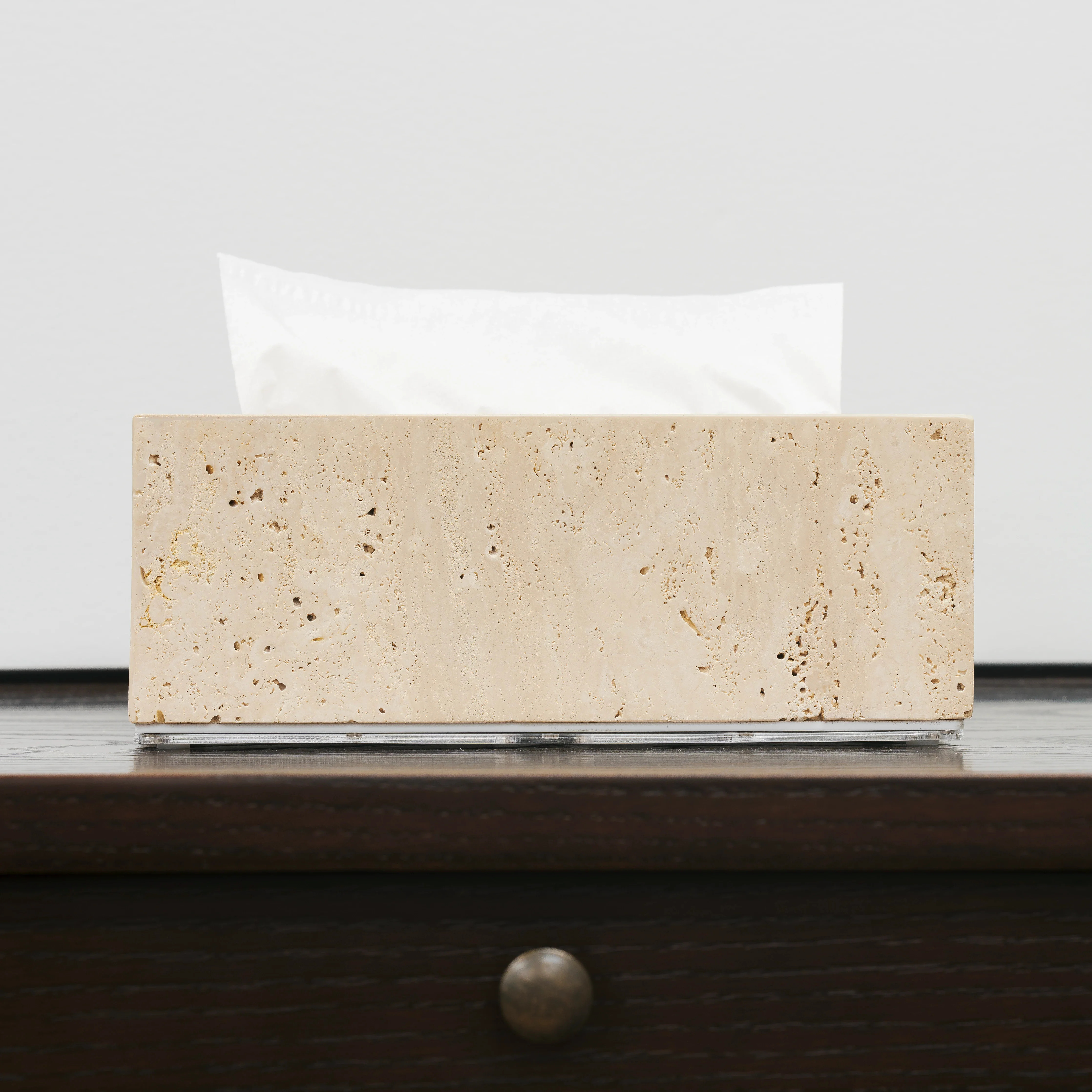 Travertine Tissue Box | Home & Kids Co. | Home and Kids Co.