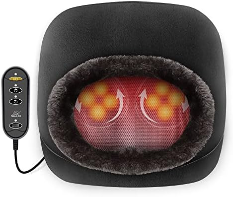 Snailax 2-in-1 Shiatsu Foot and Back Massager with Heat - Kneading Feet Massager Machine with Hea... | Amazon (US)