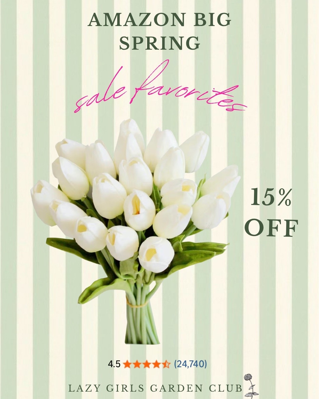 These realistic tulips come in so many different colors and I love styling them before I have real blooms to arrange 🌷

#LTKHome #LTKSeasonal #LTKSaleAlert