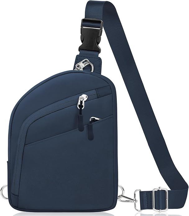 TOPEAST Anti Theft Crossbody Bag for Women Men, Small Sling Bag Crossbody Bags for Women Travel S... | Amazon (US)