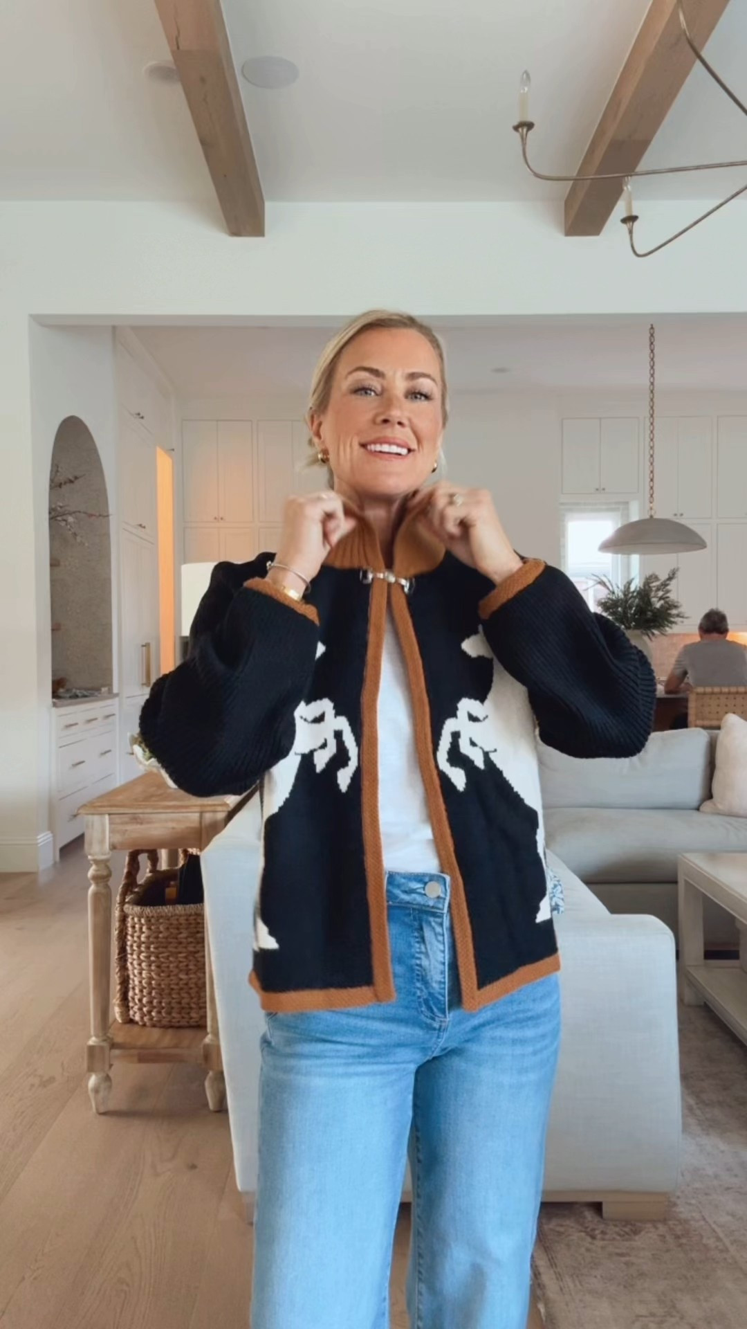 This detail on this sweater and its shape + the horse! 

#LTKOver40 #LTKHoliday #LTKGiftGuide