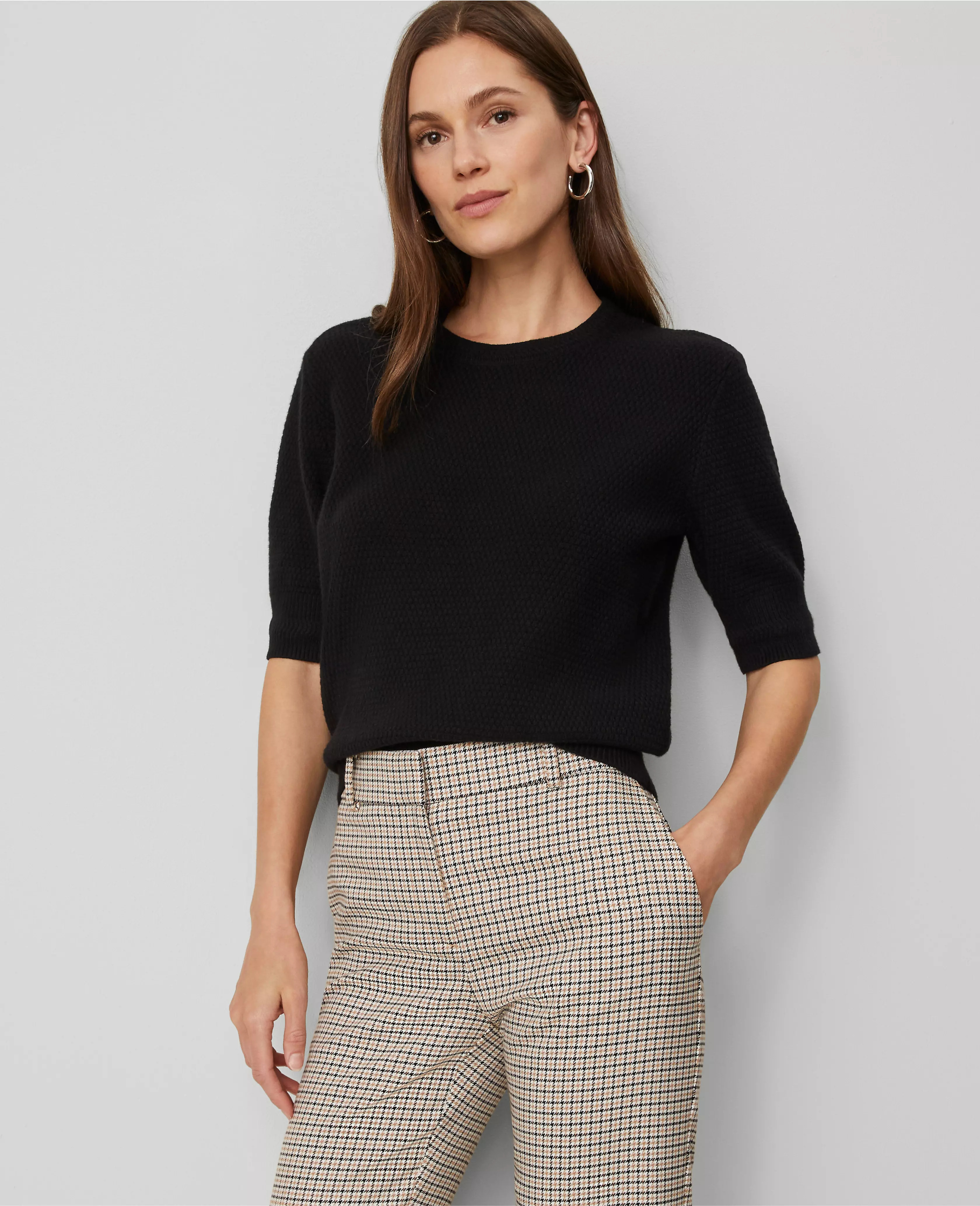 Stitch Sweater Tee | Ann Taylor