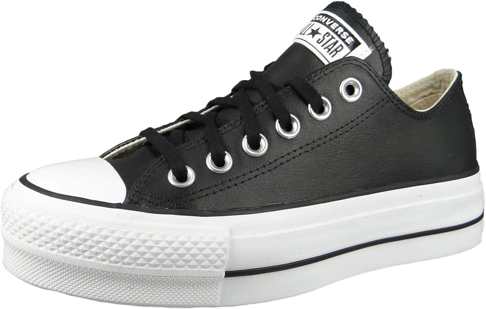 Converse Women's Chuck All Star Lift Clean Ox Sneakers | Amazon (US)