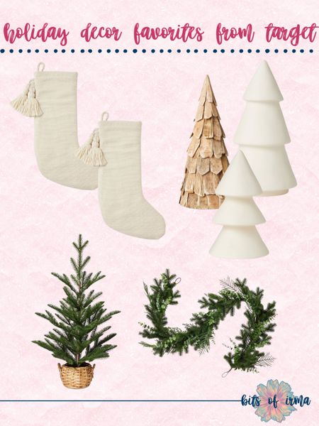 Holiday Decor from Target 

Holiday Living Room Decor from Target Christmas decor | holiday decor living room | Christmas decor | Christmas tree Garland | Stocking 

#LTKSeasonal #LTKHolidaySale #LTKHoliday