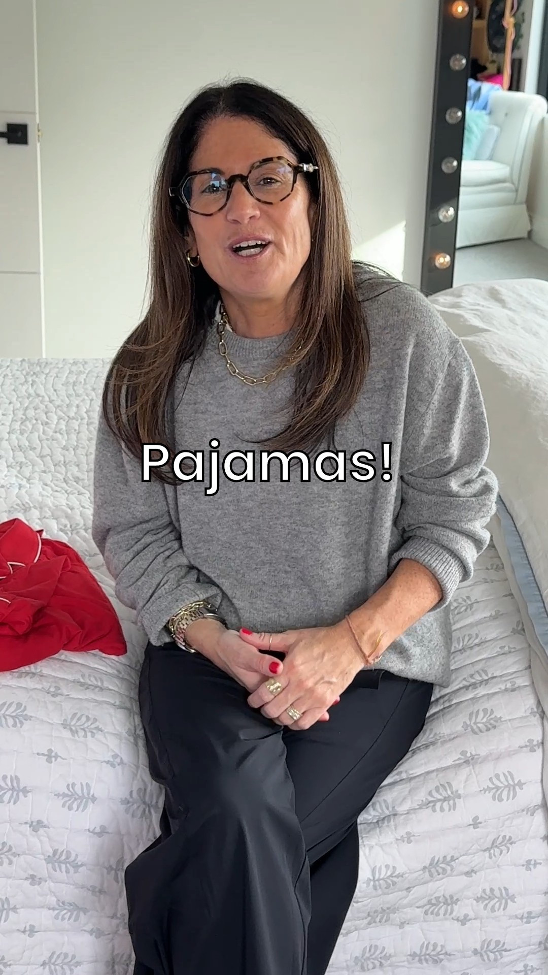 Pajamas are a great and cozy gift!