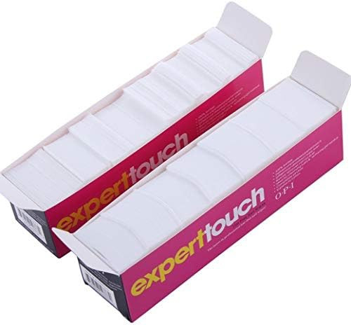 BTYMS 620 Pcs Lint Free Nail Wipes Nail Art Gel Polish Remover Cotton Pads | Amazon (US)