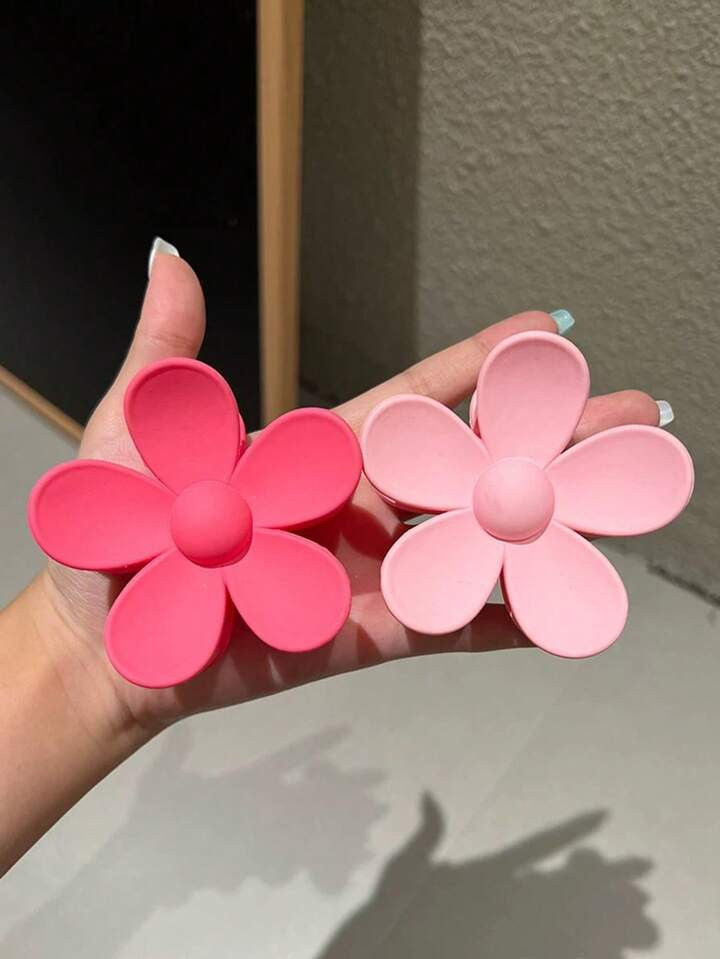 2pcs Women Flower Design Cute Hair Claw For Hair Decoration | SHEIN