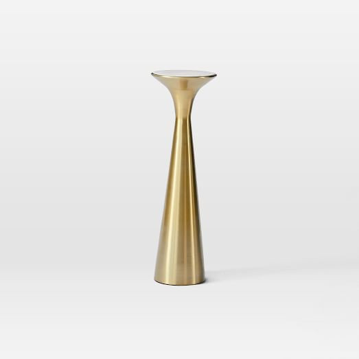 Silhouette Pedestal Drink Table | West Elm (US)