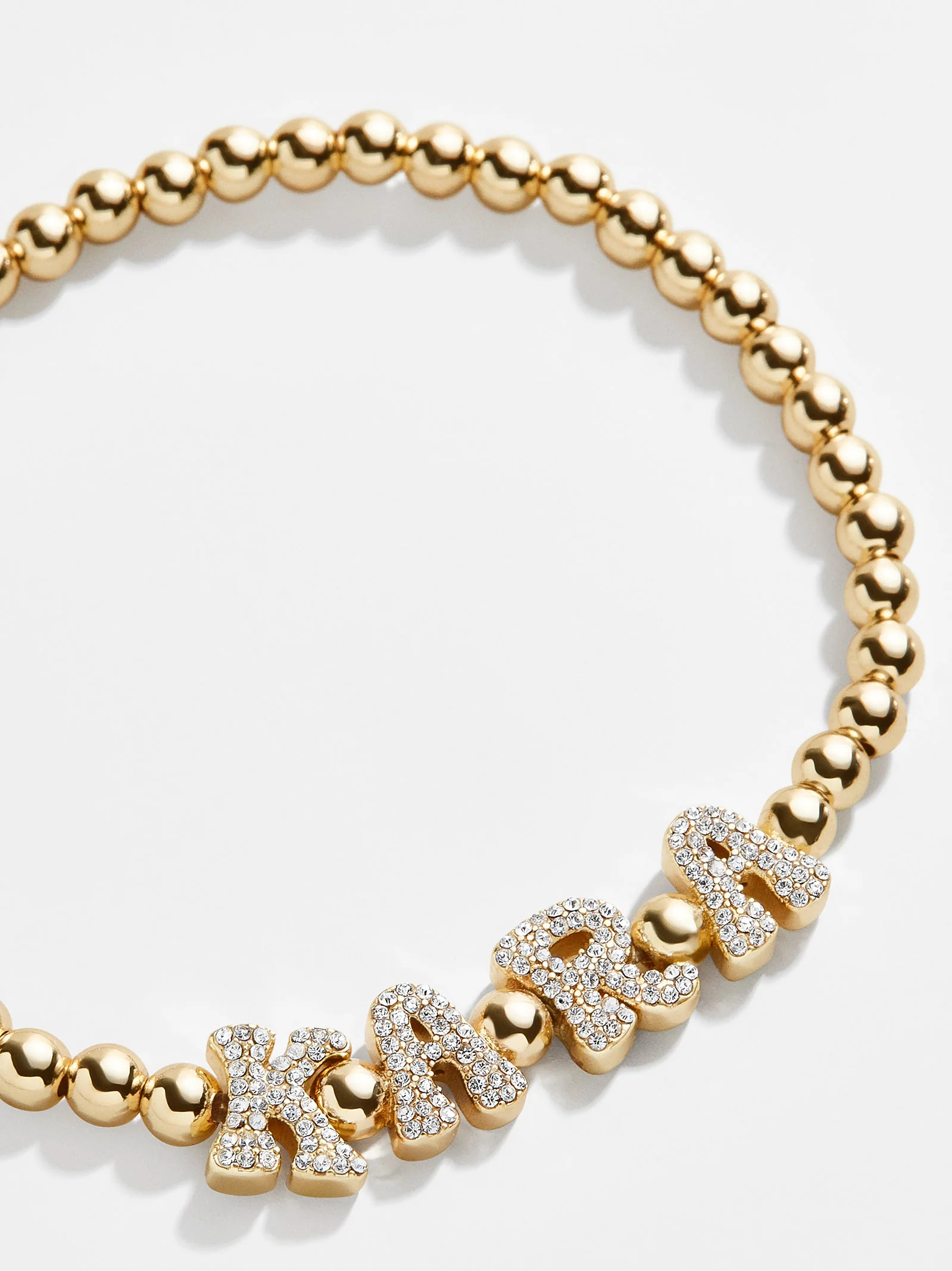 Pisa Custom Bracelet - Gold/Pavé | BaubleBar