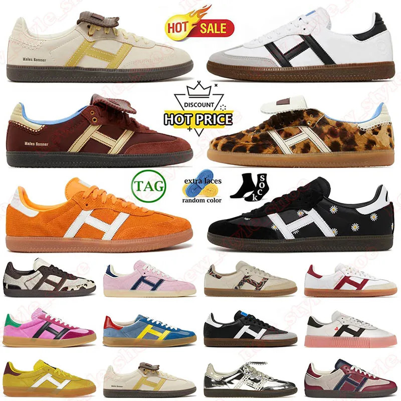 2024 New Wales Bonner Designer Rose Valentine Pony Leopard Mens Women Luxurys Loafers Orbit Green... | DHGate