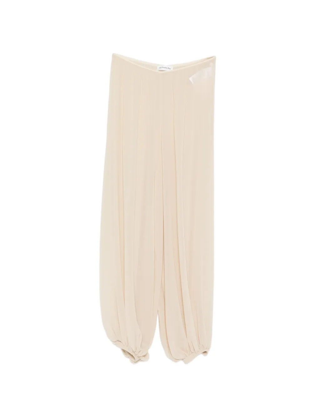 The Frankie Shop Mio sheer balloon pants - Neutrals | Farfetch Global