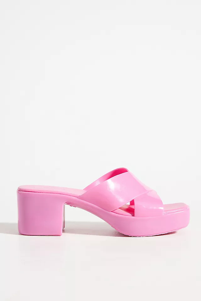 Jeffrey Campbell Bubblegum Heeled Slide Sandals | Anthropologie (US)