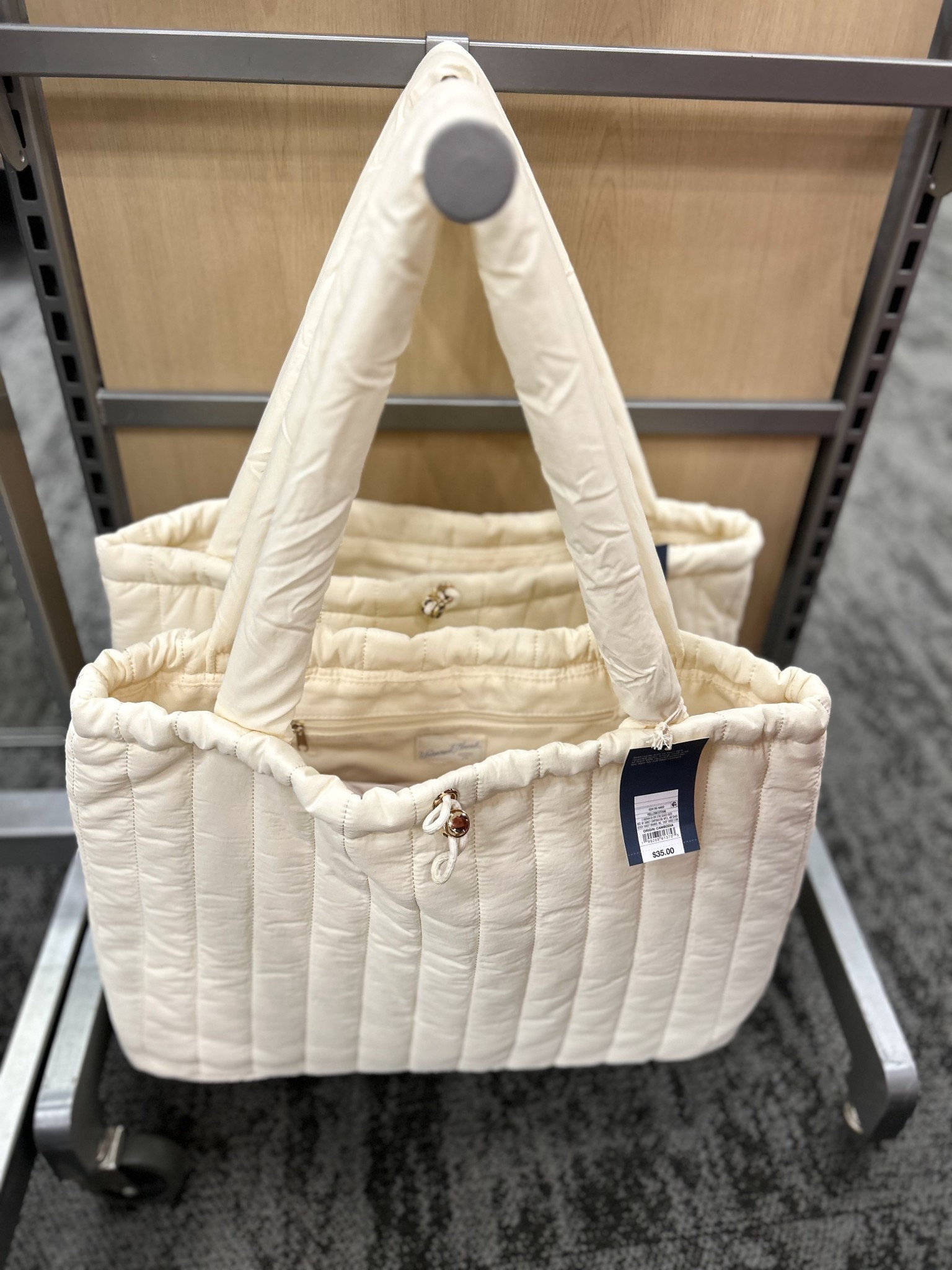 I spotted this new quilted drawstring bag at Target! 🎯 3 other colors available  

#LTKmomlife #LTKOver40 #LTKTravel