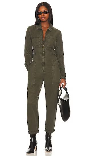 Harmony Jumpsuit in Pine Pigment | Revolve Clothing (Global)