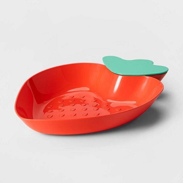 55oz Plastic Figural Strawberry Serving Bowl - Sun Squad™ | Target