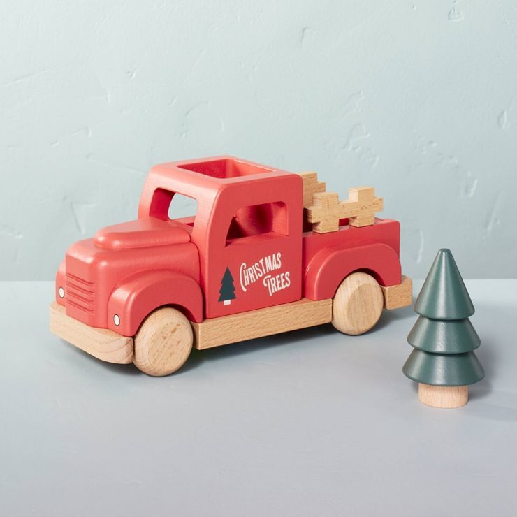 Toy Christmas Tree Truck - Hearth &#38; Hand&#8482; with Magnolia | Target