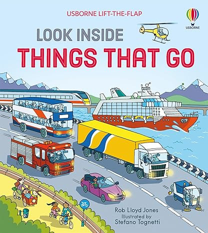Look Inside Things That Go     Board book – Lift the flap, January 2, 2024 | Amazon (US)