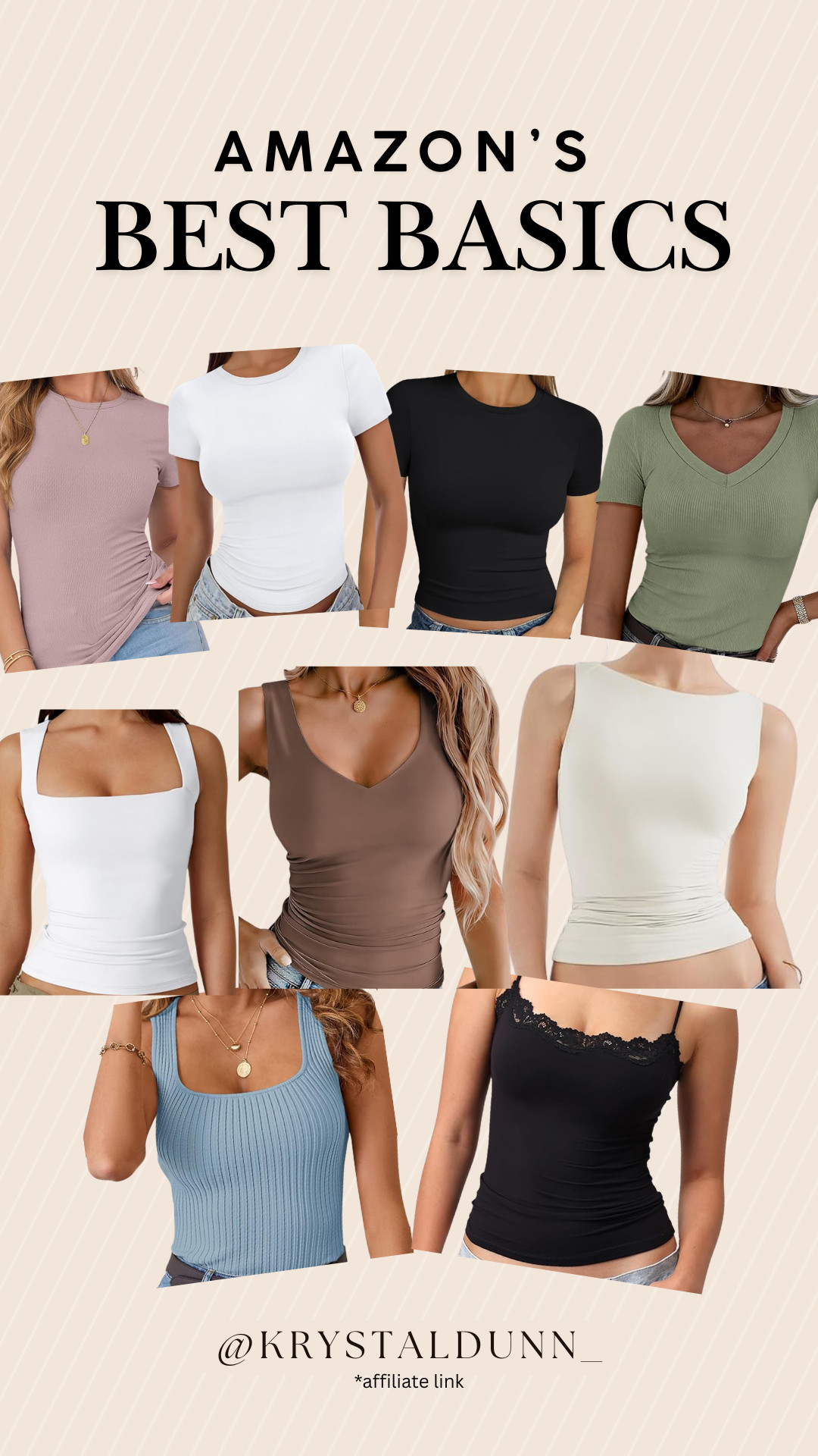 The good kind of basic ✨

#spring #springbreak #spring2026 #basictops #basics #amazon #affordable #stables #ootd #budgetfriendly #summer #summer2026 #ltk #ltkootd 

 #LTKgrwm #LTKootd