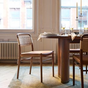 Eindhoven Leather Dining Chair | West Elm (US)