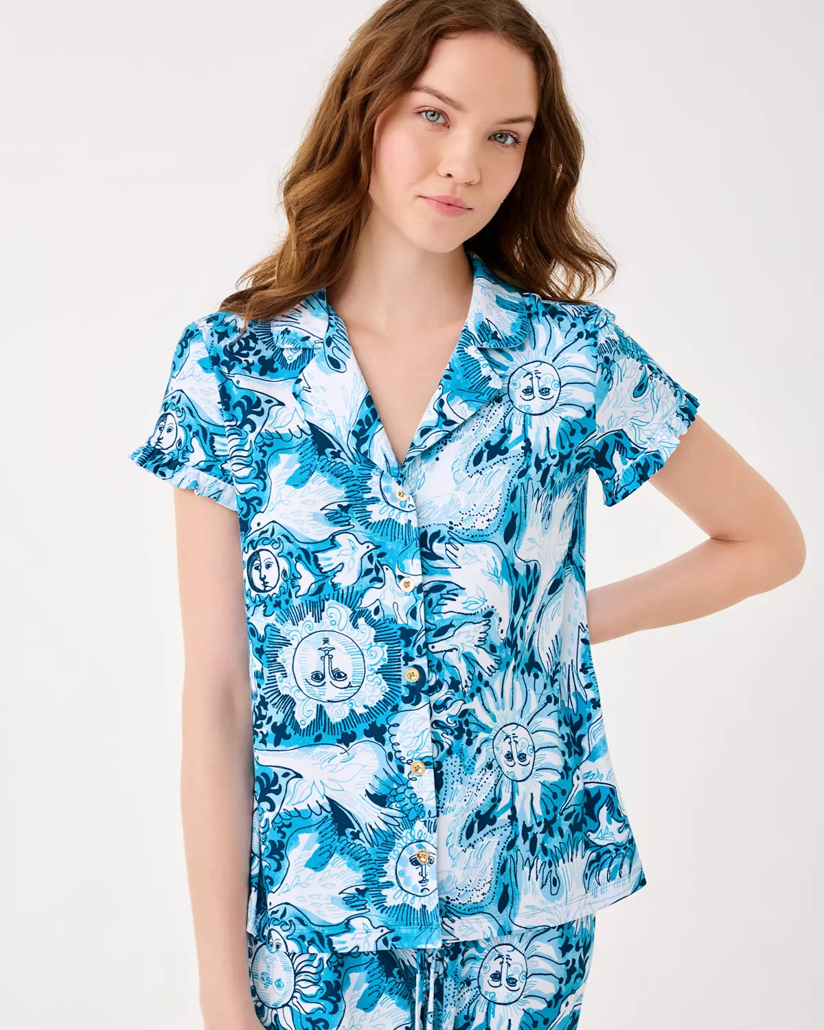 Valaine Pajama Top | Lilly Pulitzer