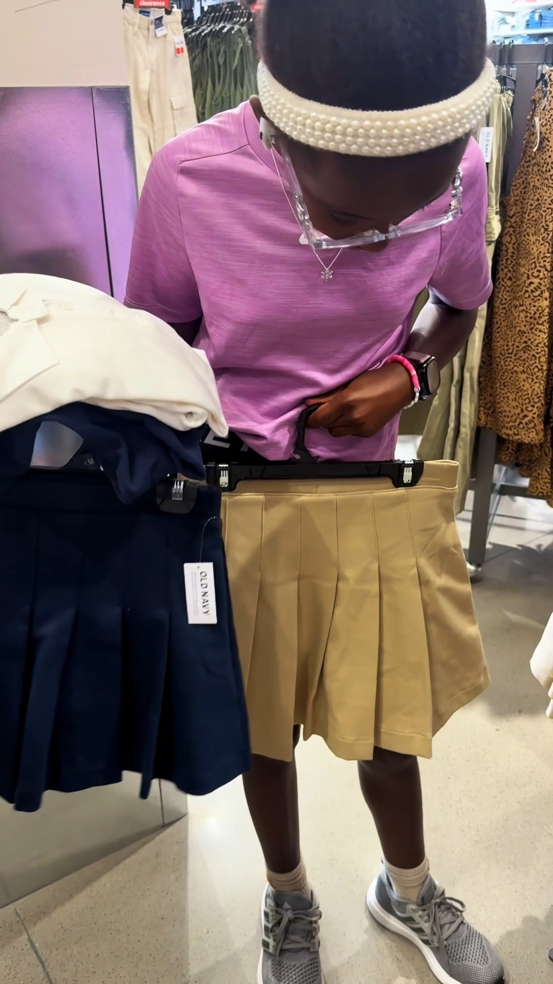 We went back to school shopping for uniforms at Old Navy and found some really great deals for girls

#LTKgrwm #LTKKids #LTKootd