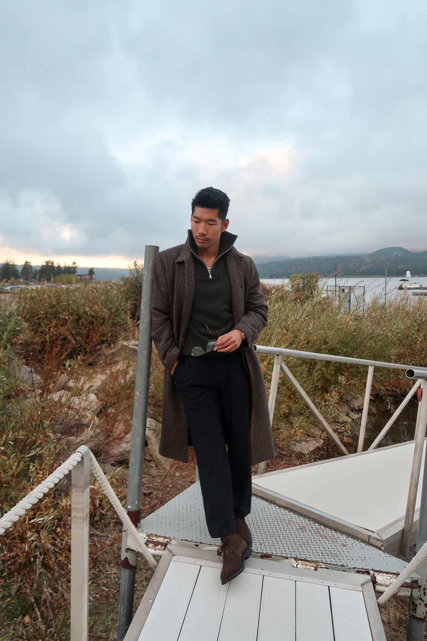 Men’s winter outfit idea 💡 brown and green layering look

#LTKStyleTip #LTKMens #LTKSeasonal