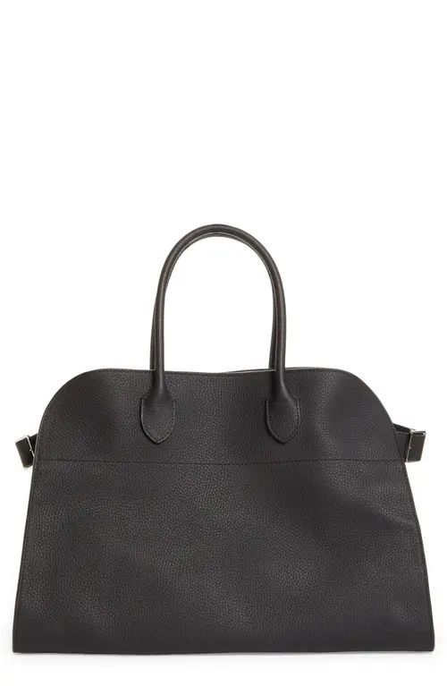 The Row Soft Margaux 15 Leather Bag in Black at Nordstrom | Nordstrom