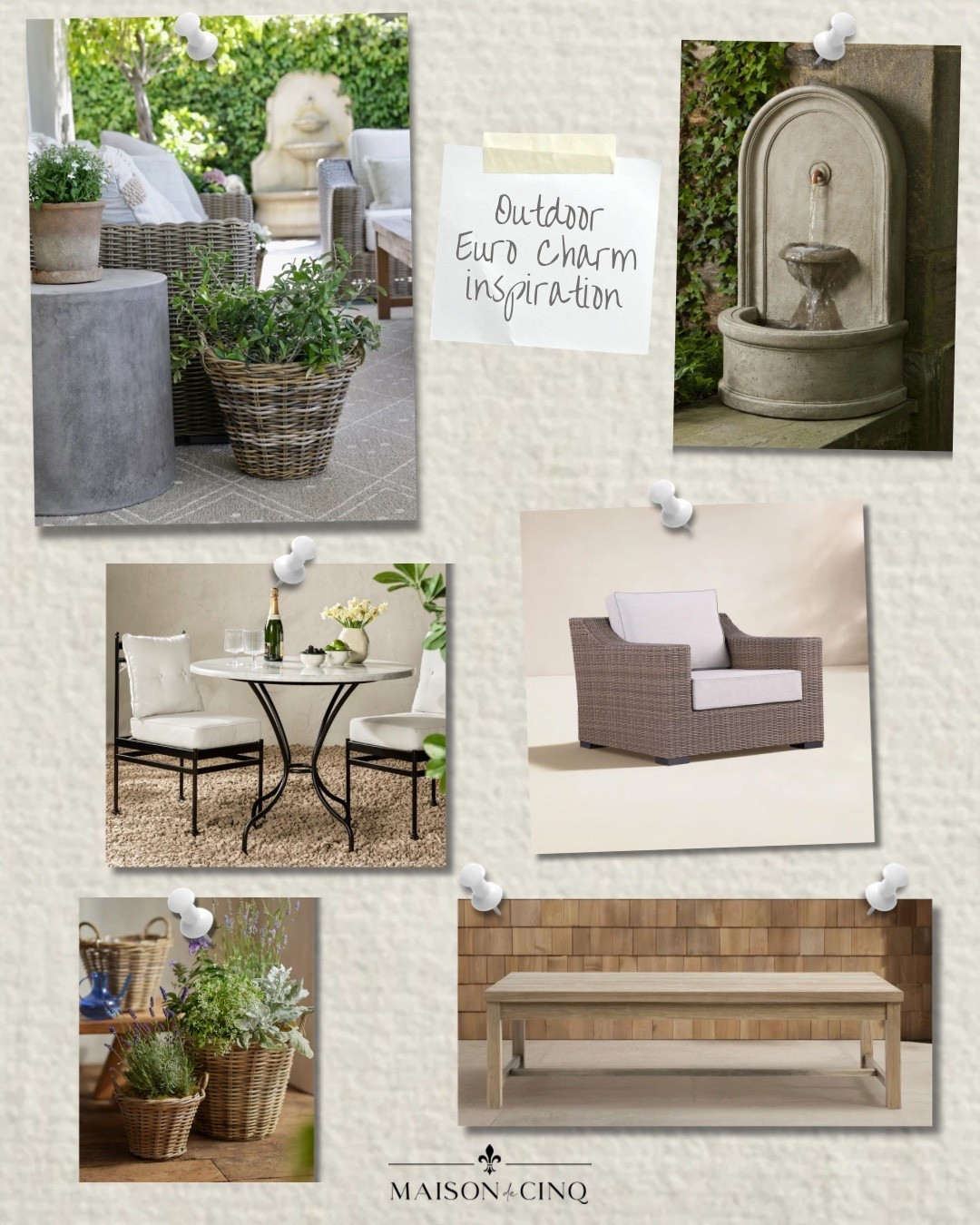 European style outdoor decor we love!

Summer decor, outdoor furniture

#LTKSeasonal #LTKHome