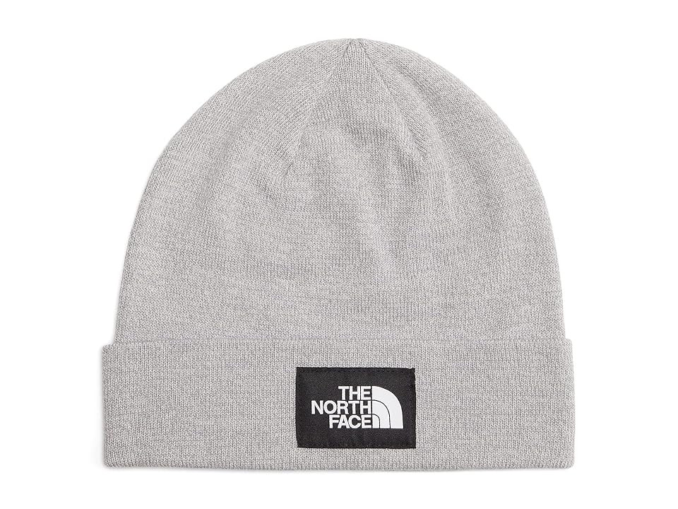 The North Face Dock Worker Recycled Beanie Beanies TNF Light Grey Heather, Polyester/Elastane | Zappos