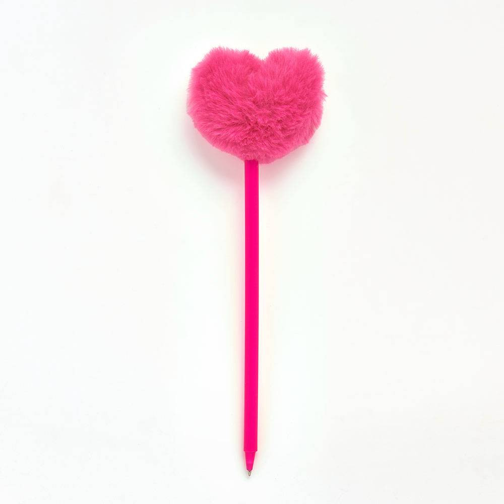 Fur Heart Ballpoint Pen | Paper Source | Paper Source