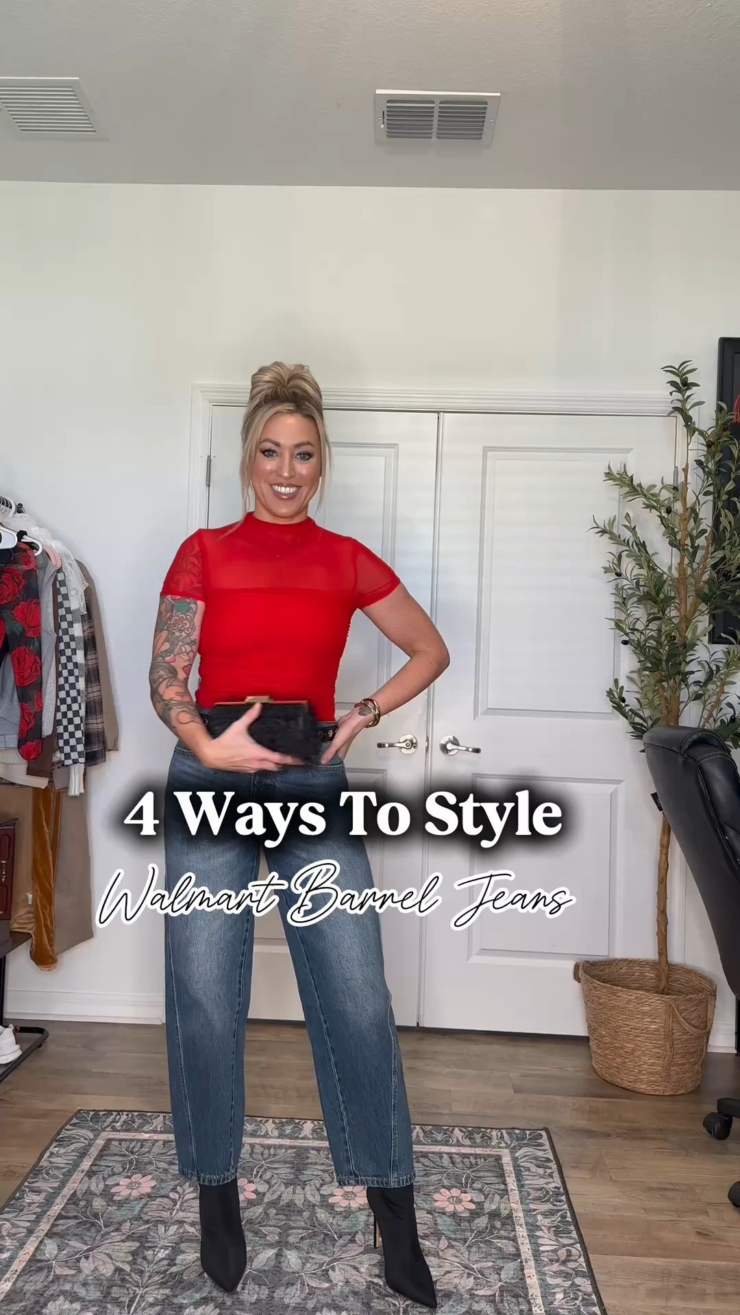 4 ways to style my new fave Walmart barrel jeans 🖤 I’m in a size 4 and the color, fit, and shape are SO good! From casual to edgy to elevated, these jeans make every outfit look intentional. All pieces linked!

If you love affordable style, hit follow — I share new looks daily 🤍

#WalmartFashion #BarrelJeans #FallOutfitIdeas #AffordableStyle #WomenOver40Style #MomStyle #LifeStyledByJamie #OOTD #LTKFall


#LTKFindsUnder50 #LTKgrwm #LTKootd
