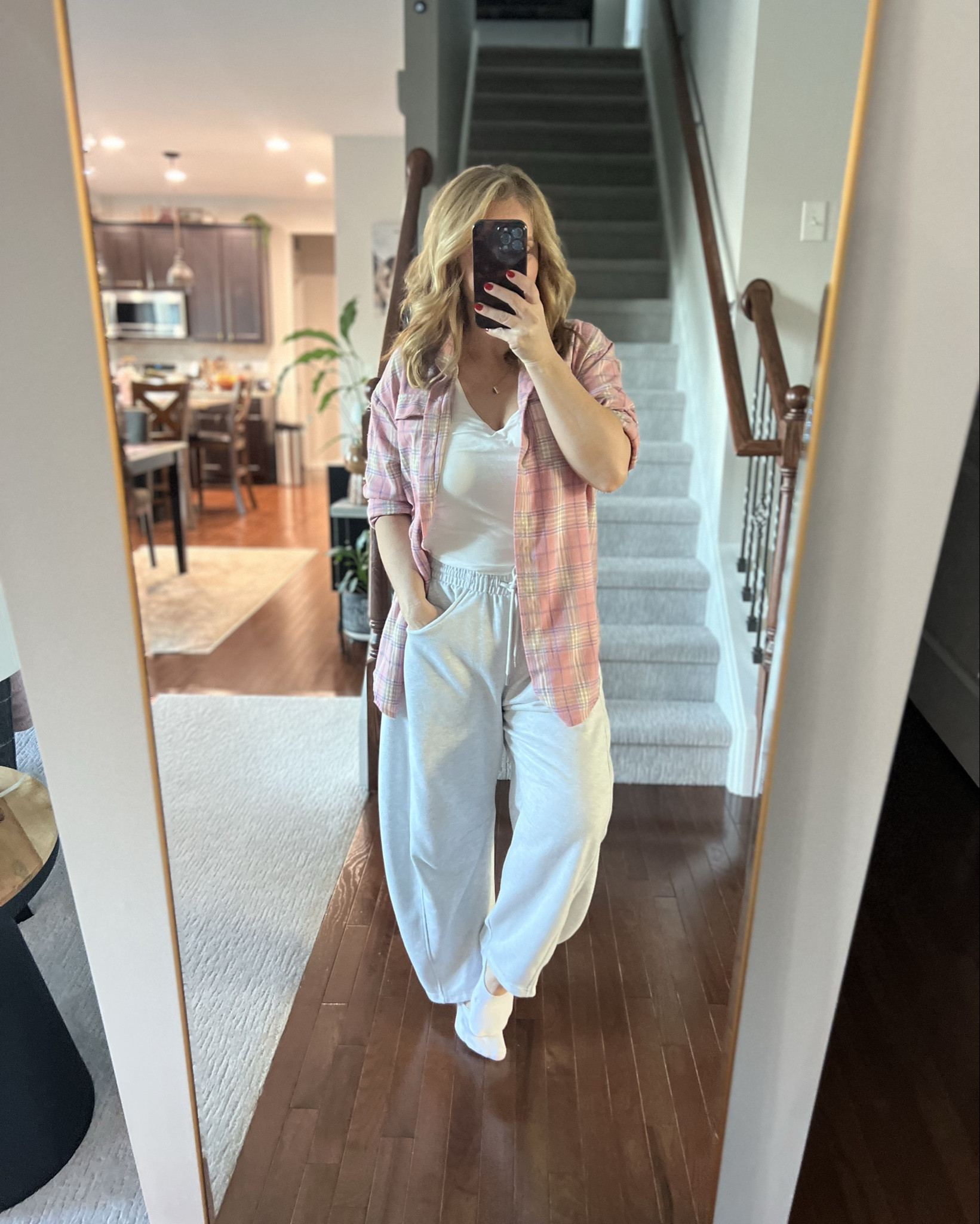 A little pink never hurt nobody. Small in flannel because of oversized fit 

#LTKmomlife #LTKootd #LTKgrwm