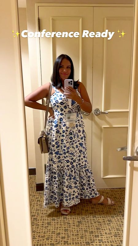 Conference ready in this floral dress! 

#LTKSeasonal #LTKcurves #LTKbump