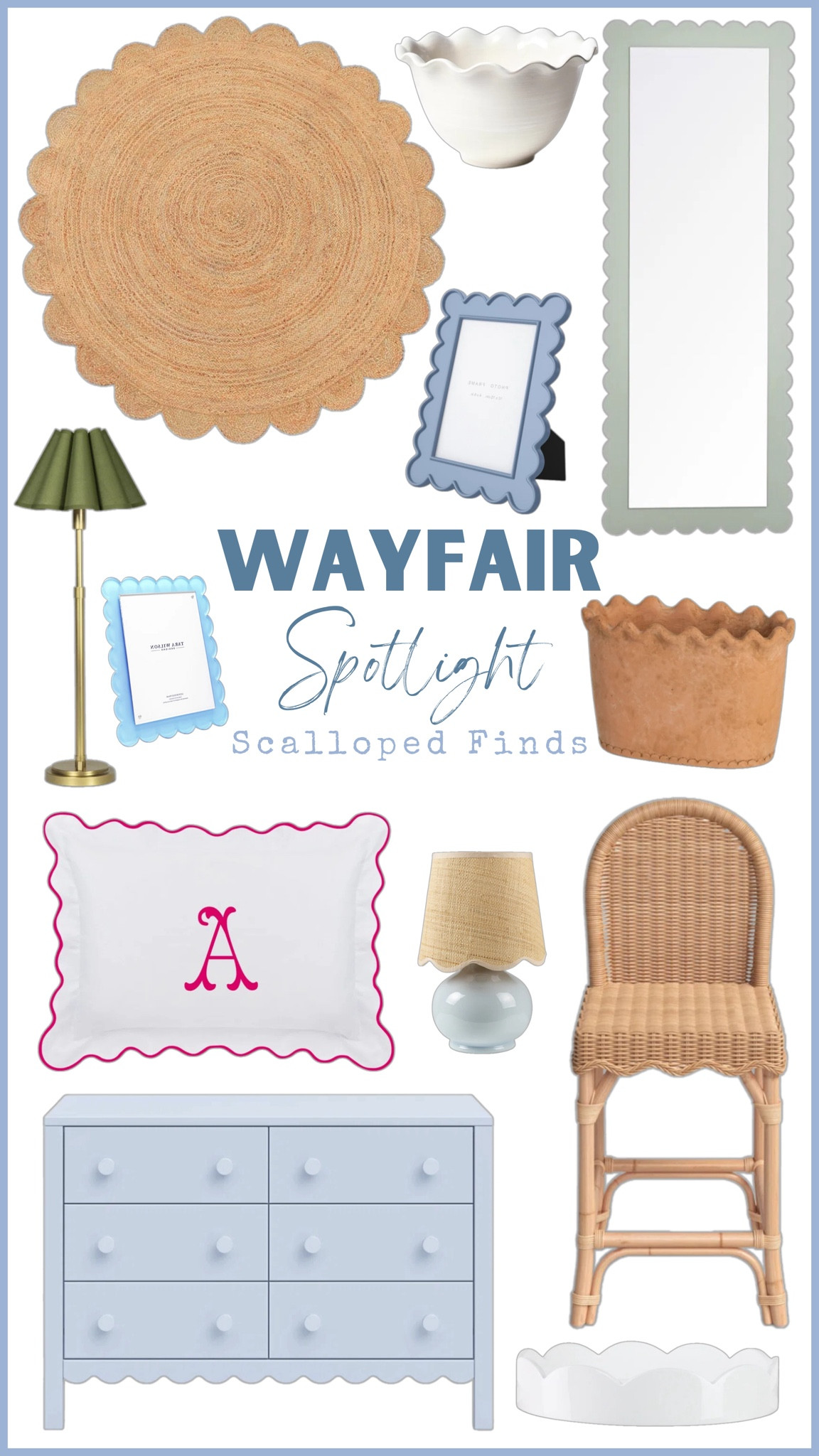 Add some personality to your space and impress your guests with these scalloped home finds from @Wayfair! Wayfair has an amazing selection of home items for Presidents' Day Clearance get up to 70% off plus fast shipping @wayfair #wayfair #wayfairpartner

#LTKSaleAlert #LTKHome #LTKStyleTip