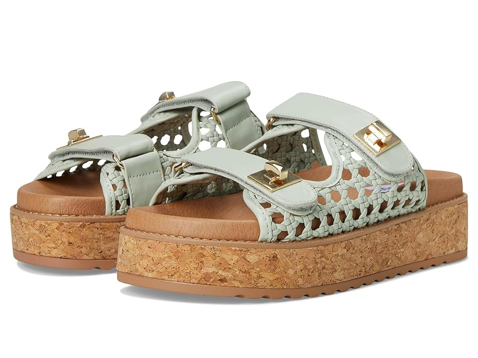 Steve Madden Bigschmona Women's Sandals Mint : 9 M, Suede | Zappos