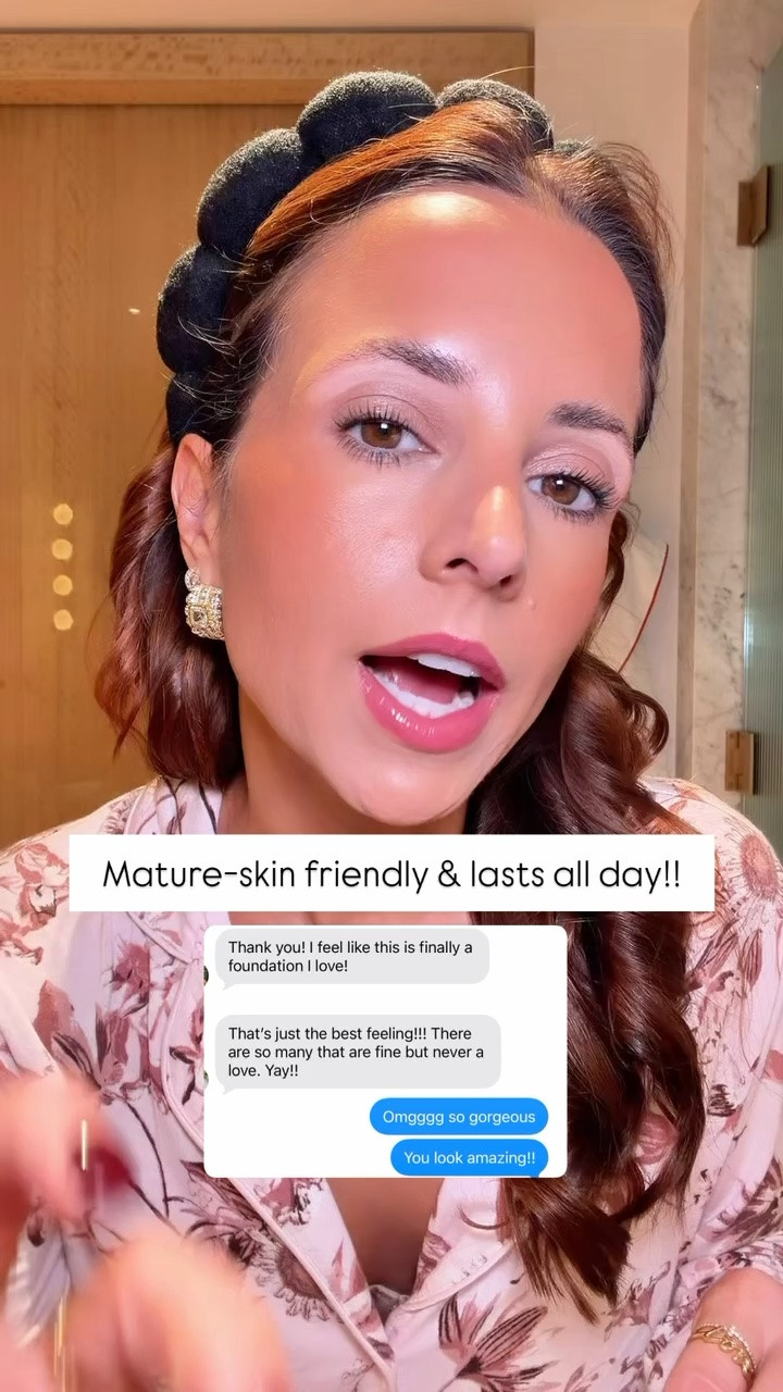 Here are 12 things we are talking about in the group chat! Mature-skin friendly foundation with satin finish. This has exosomes and skincare components to it so it’s helping your skin at the same time!

#LTKBeauty #LTKmorningroutine #LTKgrwm
