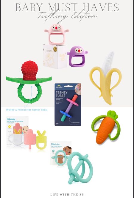 These teething favorites are super affordable and give baby multiple options to soothe and comfort their itchy gums. These can be be found at amazon, Walmart or Target! 

#LTKfindsunder100 #LTKkids #LTKbaby