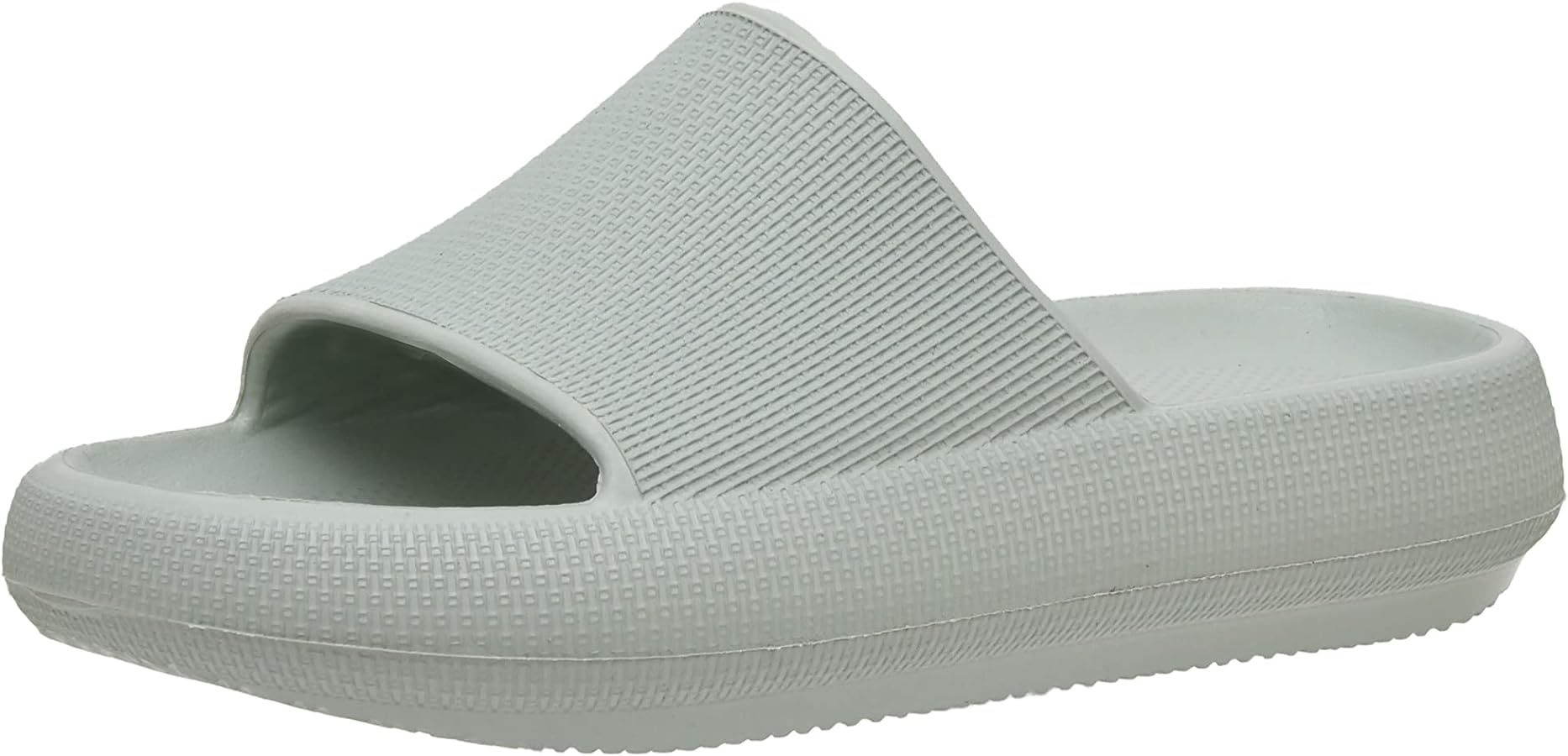 CUSHIONAIRE Women's Feather cloud recovery slide sandals with +Comfort | Amazon (US)