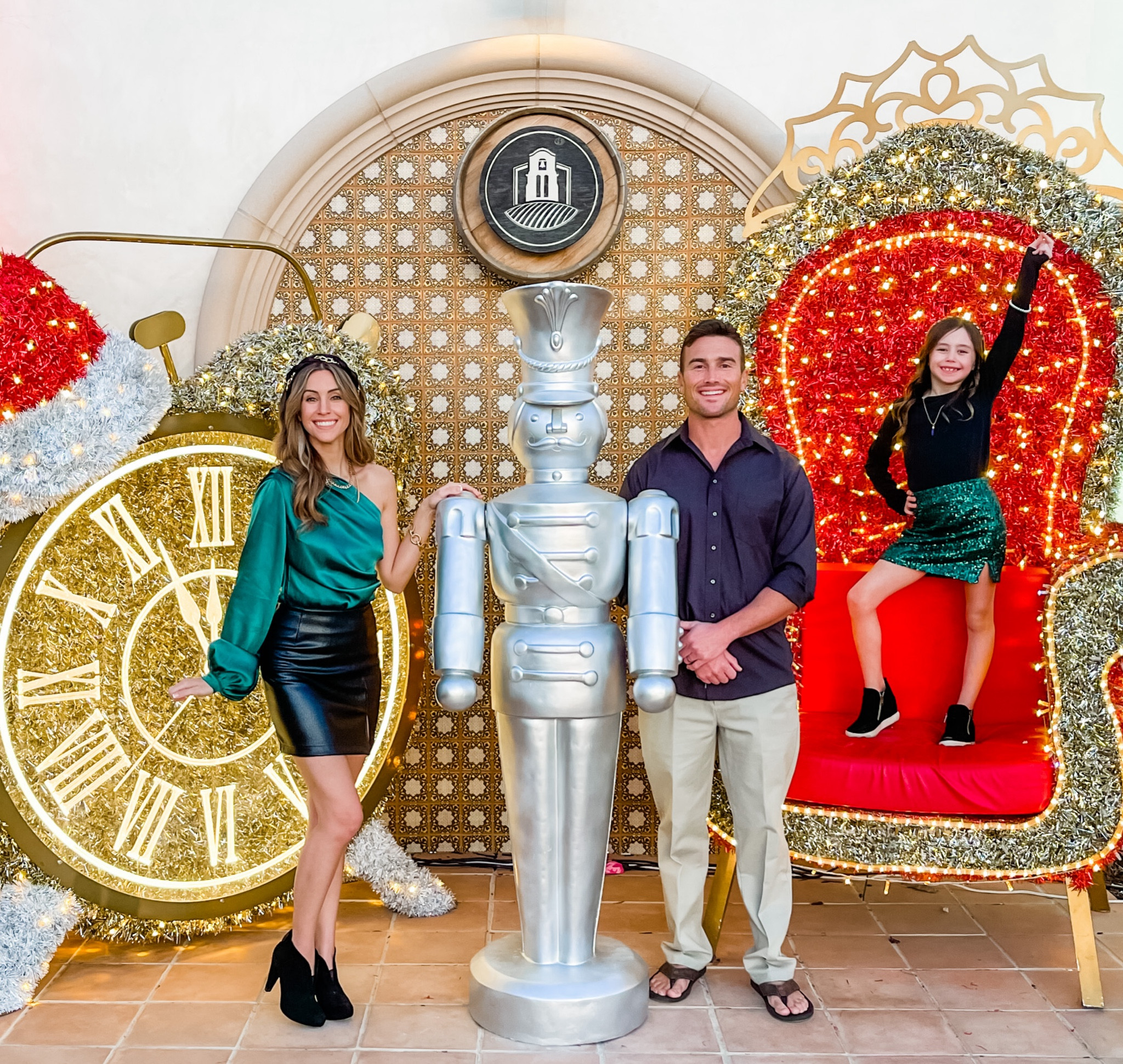 Family holiday photos. 🎄

Family photos. Christmas photos. Holiday photos. Family outfits. Green one shoulder long sleeve. Black mini skirt. Faux leather skirt. Vegan skirt. Headband. Booties. Khaki pants. Dark grey shirt. Girls green dress. Holiday outfits.

#jenniferxerin #stylewithjen #ltkpetitesize #dress #holidayphotooutfits #ltkholidaysale #ltkshoecrush 

#LTKfamily #LTKHoliday #LTKfindsunder100