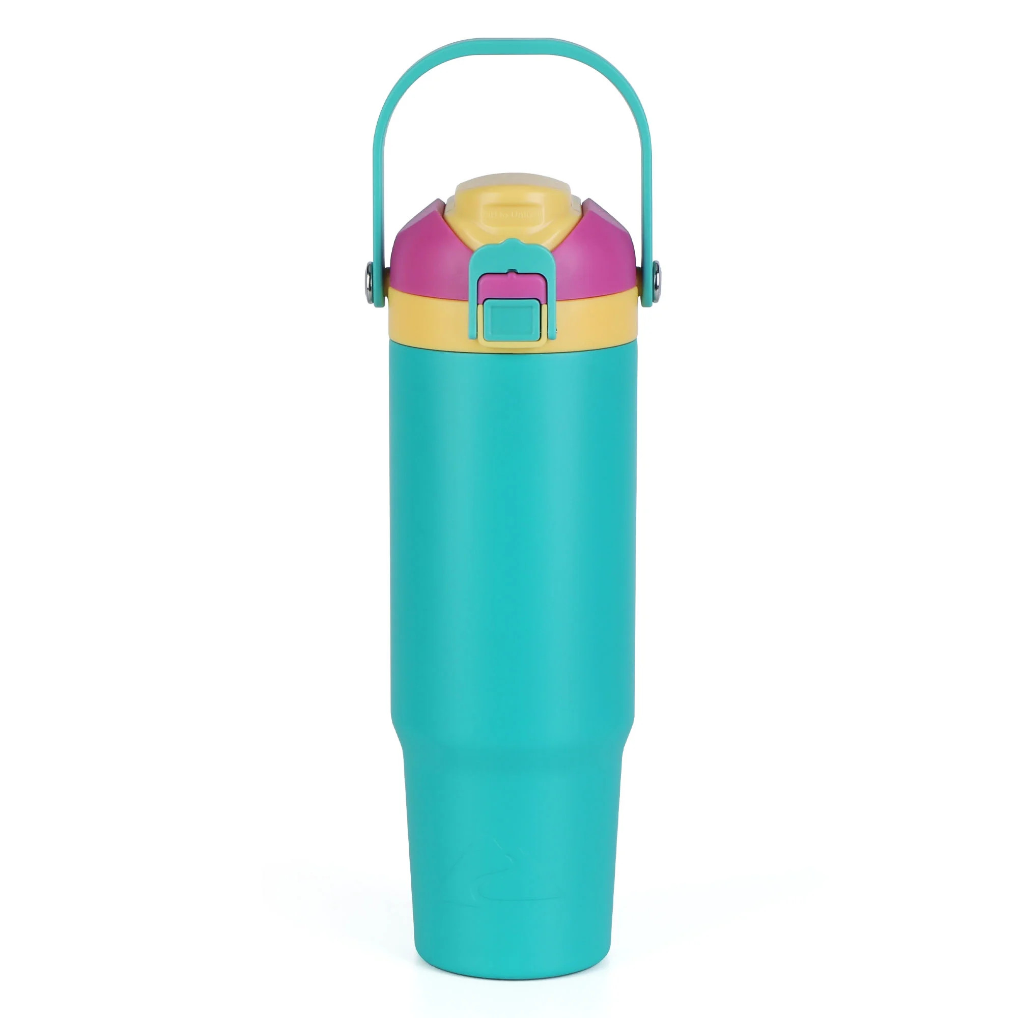 Ozark Trail 30oz Vacuum-Insulated Stainless Steel Dual Lid Insulated Tumbler, Double Wall Vacuum ... | Walmart (US)