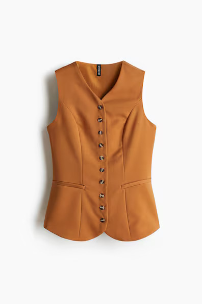 H & M - Suit Vest - Beige | H&M (US + CA)