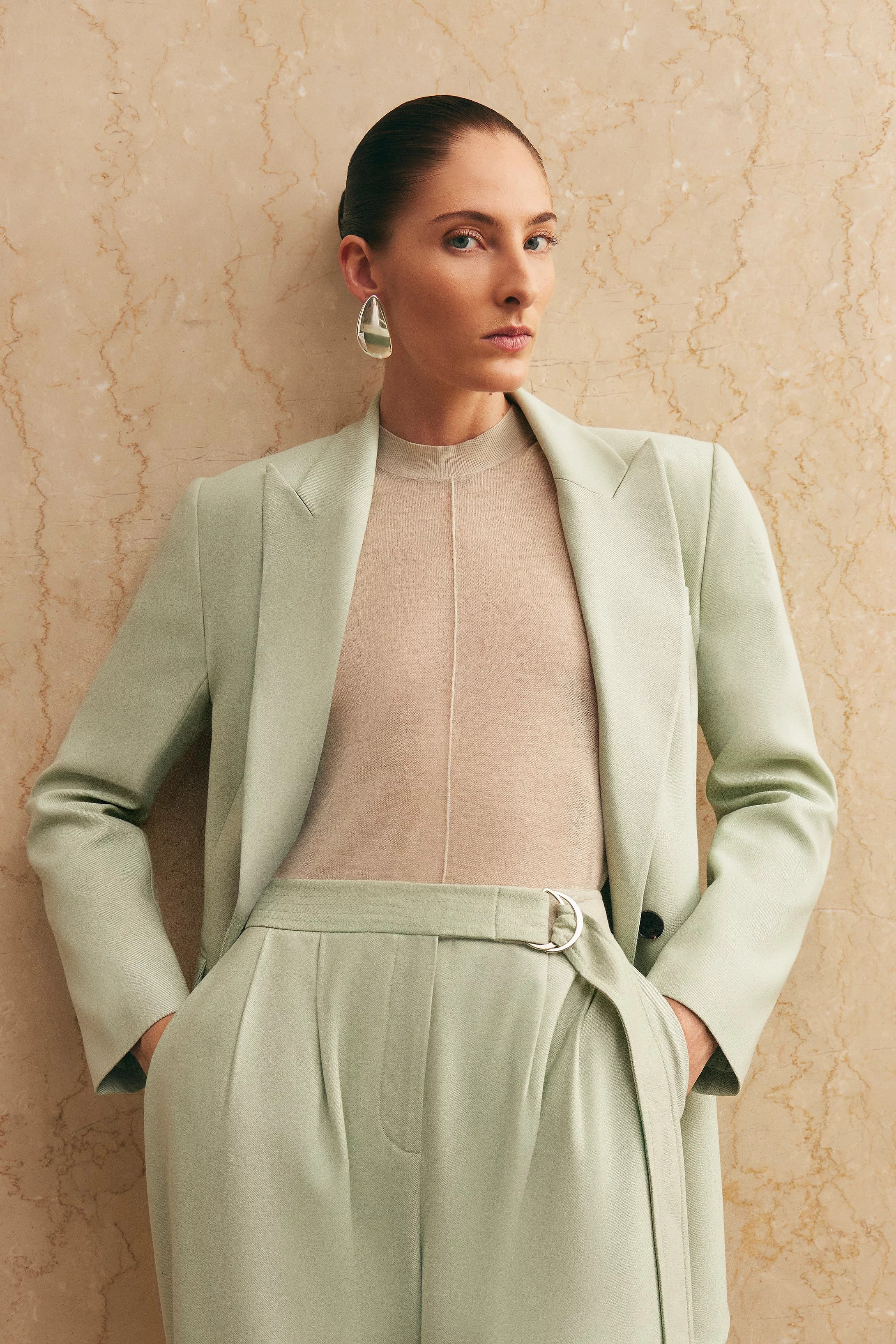 Soft Tailored Set | Karen Millen | Karen Millen US