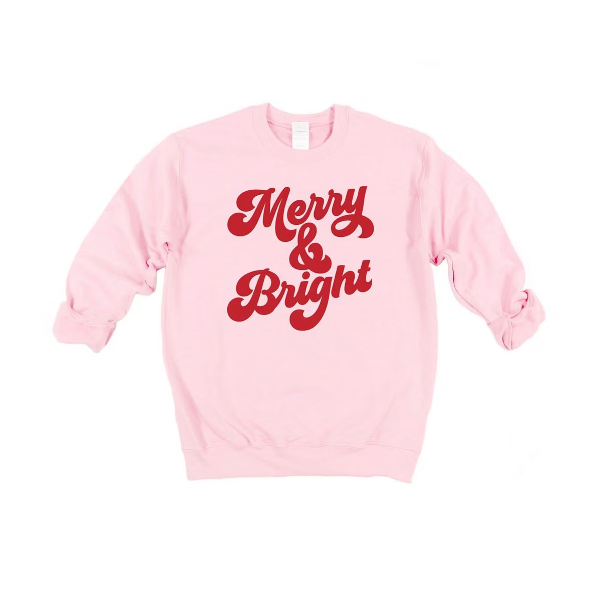 Simply Sage Market Women's Graphic Sweatshirt Bold Merry and Bright | Target